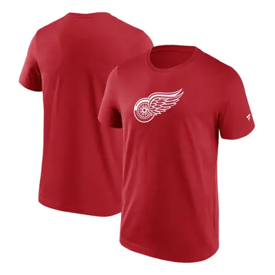 Detroit Red Wings pánské tričko Primary Logo Graphic Athletic Red