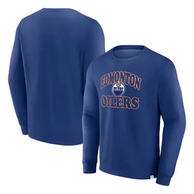 Edmonton Oilers pánská mikina Fleece Crew