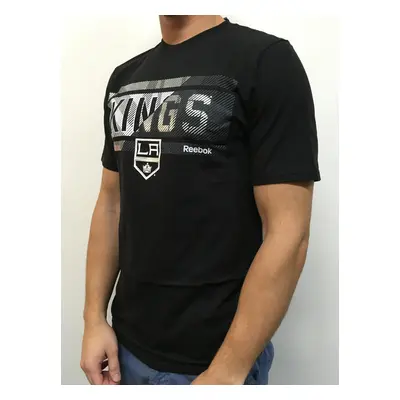 Los Angeles Kings pánské tričko Freeze Stripe black