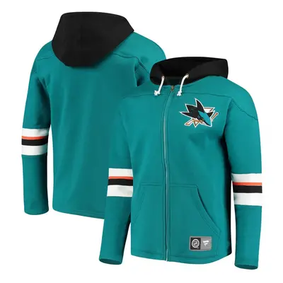 San Jose Sharks pánská mikina s kapucí Breakaway Full-Zip Hoodie