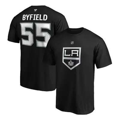 Los Angeles Kings pánské tričko Quinton Byfield #55 Authentic Stack Name & Number