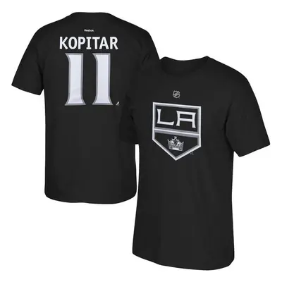 Los Angeles Kings pánské tričko Tee Flat Anze Kopitar black