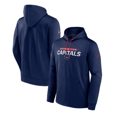 Washington Capitals pánská mikina s kapucí RINK Performance Navy-Athletic Red