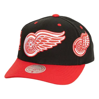 Detroit Red Wings čepice flat kšiltovka Overbite Pro Snapback Vntg