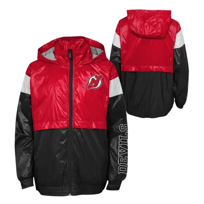 New Jersey Devils dětská bunda goal line stance full-zip windbreaker