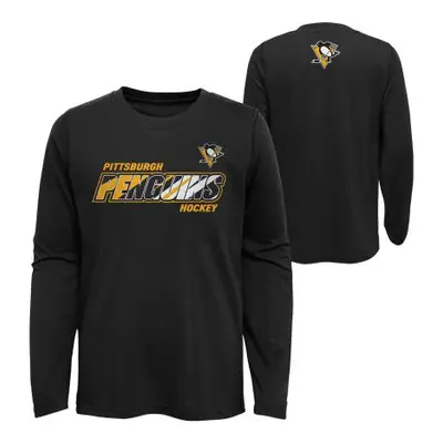 Pittsburgh Penguins dětské tričko s dlouhým rukávem Rink Reimagined LS Ultra black