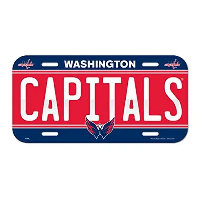 Washington Capitals cedule na zeď License Plate Banner