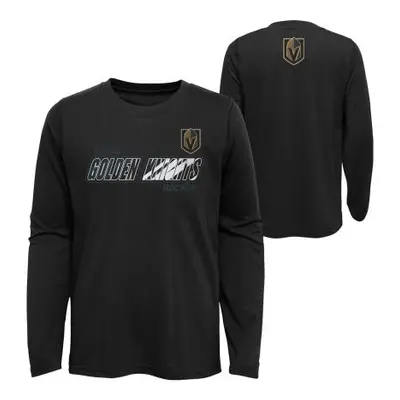 Vegas Golden Knights dětské tričko s dlouhým rukávem Rink Reimagined LS Ultra black