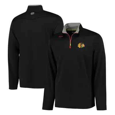 Chicago Blackhawks pánská mikina Center Ice Quarter Zip Baselayer