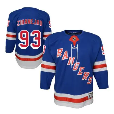 New York Rangers dětský hokejový dres Mika Zibanejad Premier Home