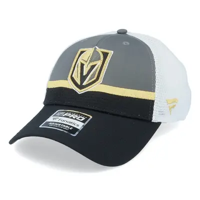 Vegas Golden Knights čepice baseballová kšiltovka authentic pro draft structured trucker cap