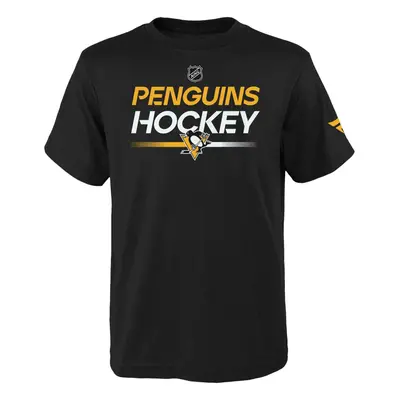 Pittsburgh Penguins dětské tričko Apro Wordmark Ss Ctn Tee