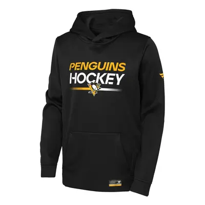 Pittsburgh Penguins dětská mikina s kapucí Authentic Pro Hoodie Po Hood