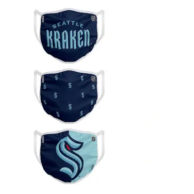 Seattle Kraken roušky Foco set of 3 pieces EU