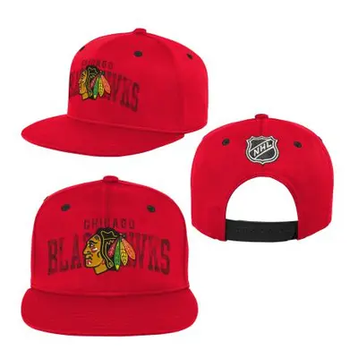 Chicago Blackhawks dětská čepice flat kšiltovka Life Style Printed Snapback