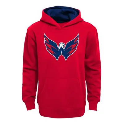 Washington Capitals dětská mikina s kapucí Prime Logo Pullover Fleece red