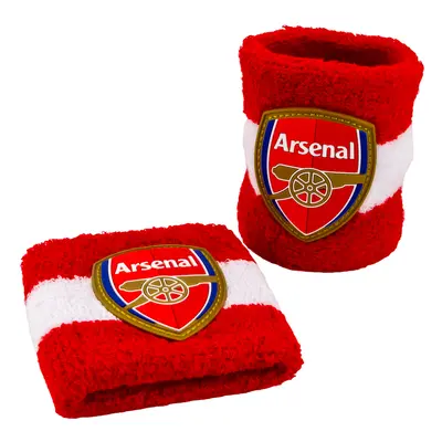 FC Arsenal potítka 2 pack red with white Wristbands