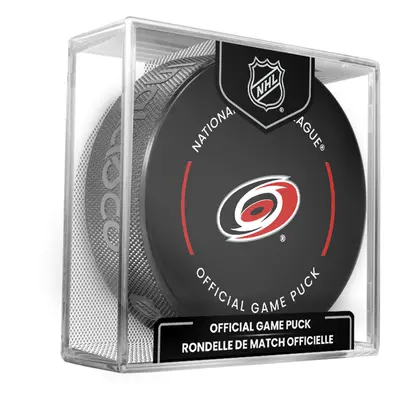 Carolina Hurricanes puk Official Game Puck 2023-2024