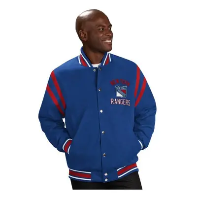 New York Rangers pánská bunda Tailback Jacket