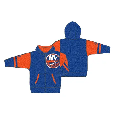 New York Islanders dětská mikina s kapucí Faceoff Colorblocked Fleece Full-Zip