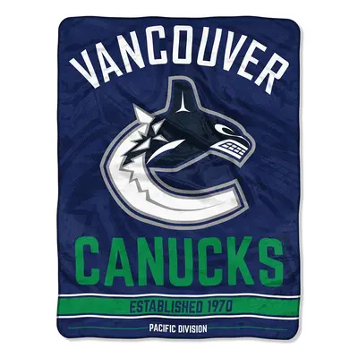 Vancouver Canucks deka Plush Micro Throw Logo