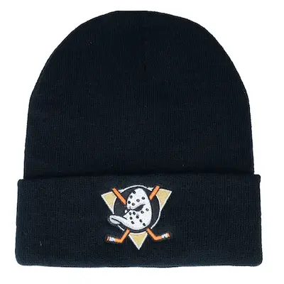 Anaheim Ducks zimní čepice Cuffed Knit Black