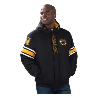 Boston Bruins pánská bunda s kapucí Tight End Winter Jacket