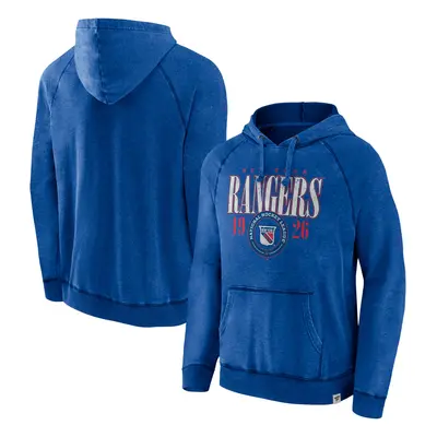 New York Rangers pánská mikina s kapucí A/LS Hoodie blue