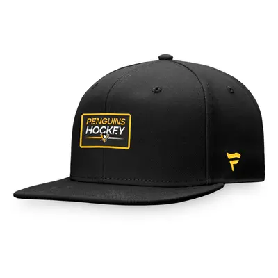 Pittsburgh Penguins čepice flat kšiltovka Authentic Pro Prime Flat Brim Snapback black