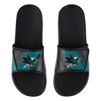 San Jose Sharks pánské pantofle Legacy Velcro Sport Slide Slipper