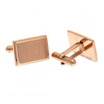 West Ham United manžetové knoflíčky Rose Gold Plated Cufflinks