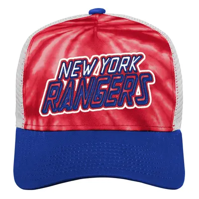 New York Rangers dětská čepice baseballová kšiltovka Santa Cruz Tie Dye Trucker