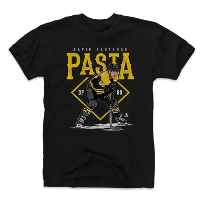 Boston Bruins pánské tričko David Pastrnak #88 Pasta WHT 500 Level