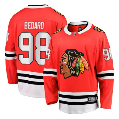 Chicago Blackhawks dětský hokejový dres Connor Bedard #98 Breakaway Home Jersey Draft 2023