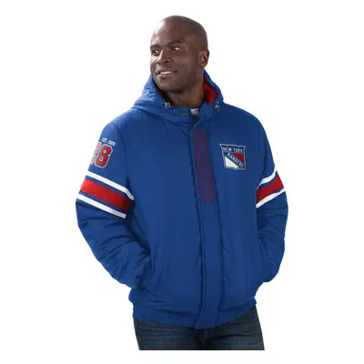 New York Rangers pánská bunda s kapucí Tight End Winter Jacket