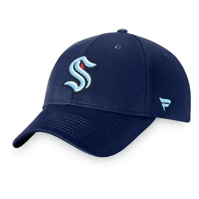 Seattle Kraken čepice baseballová kšiltovka Core Structured Adjustable blue