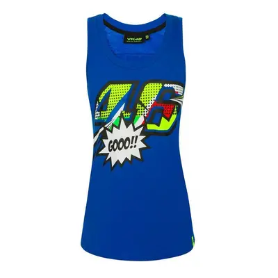 Valentino Rossi dámské tílko blue Classic (Pop Art) 2019 - XS