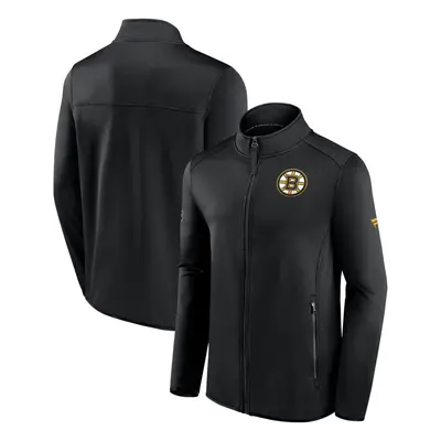 Boston Bruins pánská bunda RINK Fleece Jacket Black-Black