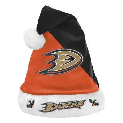 Anaheim Ducks zimní čepice FOCO Colorblock Santa Hat