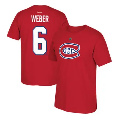 Montreal Canadiens pánské tričko red #6 Shea Weber