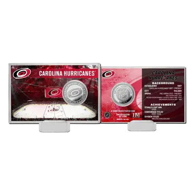 Carolina Hurricanes sběratelská mince History Silver Coin Card Limited Edition od 5000