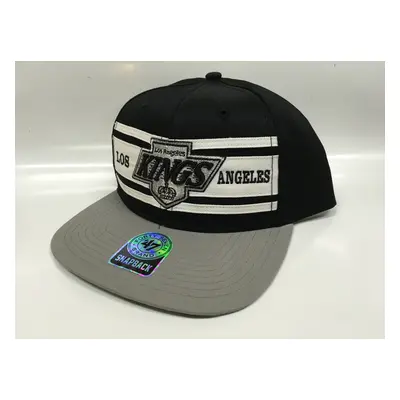 Los Angeles Kings čepice flat kšiltovka Three Stripes Snapback