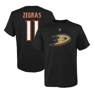 Anaheim Ducks dětské tričko Trevor Zegras black