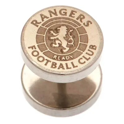 FC Rangers náušnice Ready Crest Stainless Steel Stud Earring