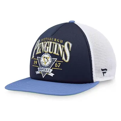 Pittsburgh Penguins čepice flat kšiltovka True Classic Foam Front Trucker