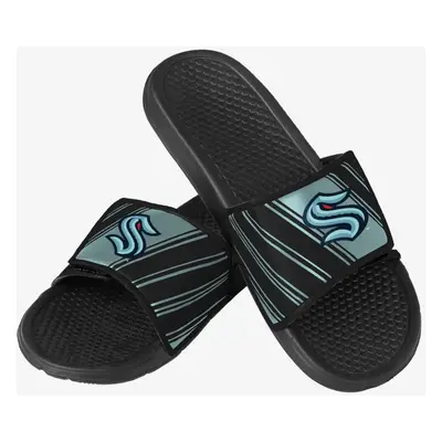 Seattle Kraken pánské pantofle Legacy Velcro Sport Slide Slipper