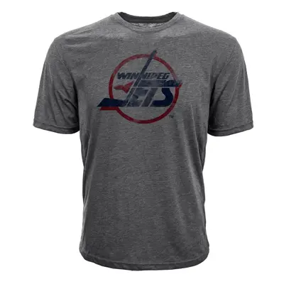 Winnipeg Jets pánské tričko grey Retro Tee