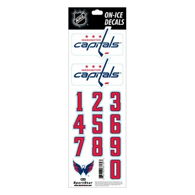 Washington Capitals samolepky na helmu Decals