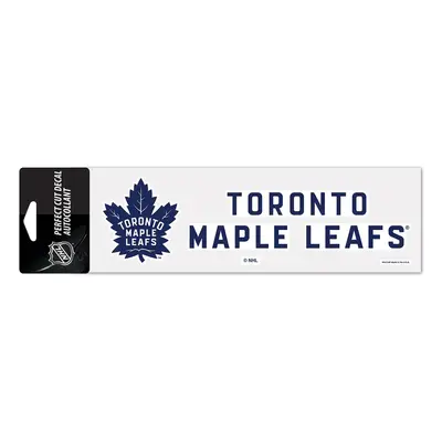 Toronto Maple Leafs samolepka logo text decal