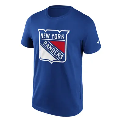 New York Rangers pánské tričko Primary Logo Graphic blue